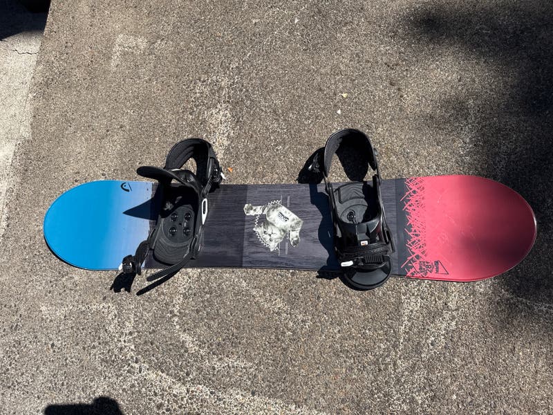 HEAD ROWDY JR スノーボードビンディング HEAD Rowdy JR Snowboard All Mountain With Bindings Soft Flex True