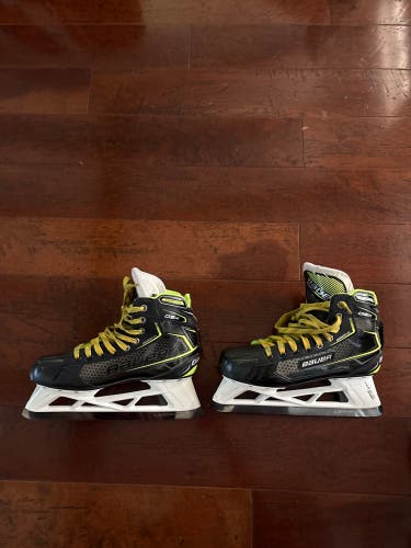 Black Bauer gsx Hockey Skates Extra Wide Width 8.5 (Used)