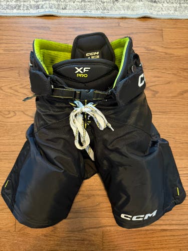 Men's Junior Large CCM Tacks XF Pro Hockey Pants (Used)