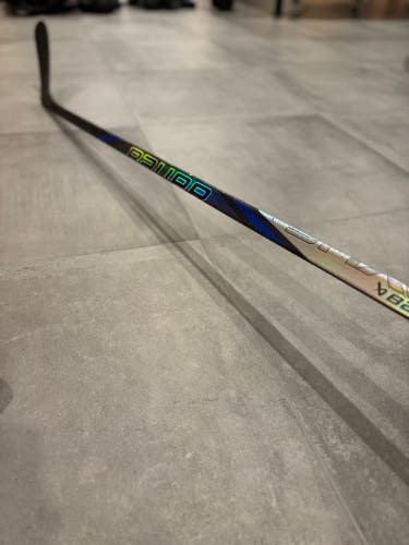 Custom Bauer Nexus Tracer (Right) Hockey Stick P92 70 Flex Corner Tactile Grip (Blue + Silver)