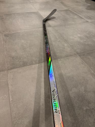Custom Bauer Nexus Tracer (Right) Hockey Stick P92 70 Flex Corner Tactile Grip (Black + Silver)