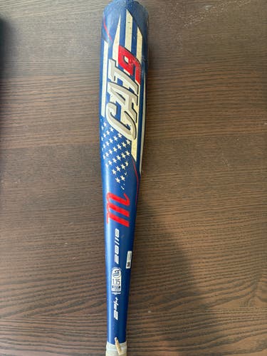 2021 Marucci CAT9 Alloy USSSA Certified Bat (-10) 18 oz 28" (Used)