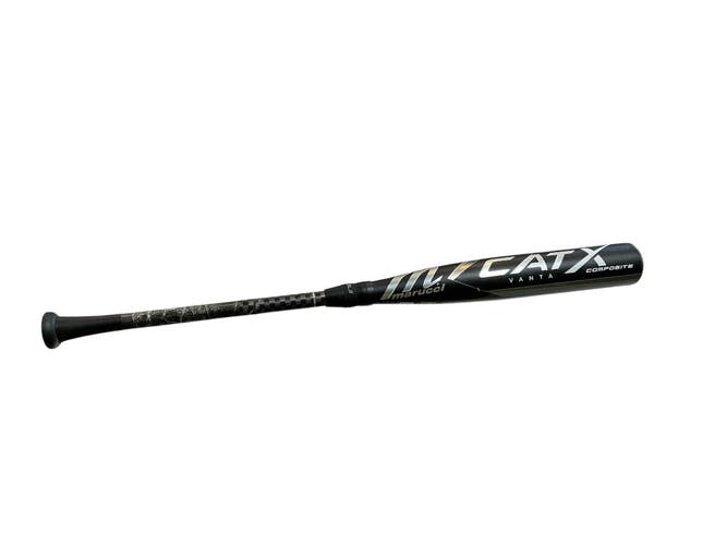 Used Marucci CAT X VANTA COMPOSITE BB/SB High School -3 Bat 33" 11873-S000243324