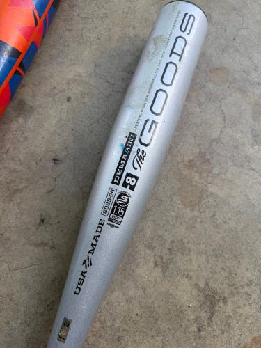 2024 DeMarini The Goods One Piece Alloy USSSA Certified Bat (-8) 21 oz 29" (Used)