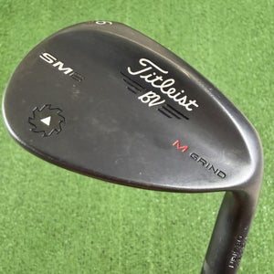 Titleist Vokey SM6 56 08 Sand Wedge M Grind Jet Black Kuro Kage Regular Flex 70g