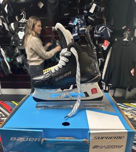 2024 Bauer Supreme Shadow Hockey Skates Fit 2 Size 5 (New)
