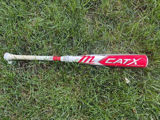 2023 Marucci CAT X Composite USSSA Certified Bat (-10) 19 oz 29" (Used)
