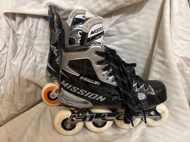Mission Inhaler NLS2 Inline Skates Regular Width Size 7.5 (Used)