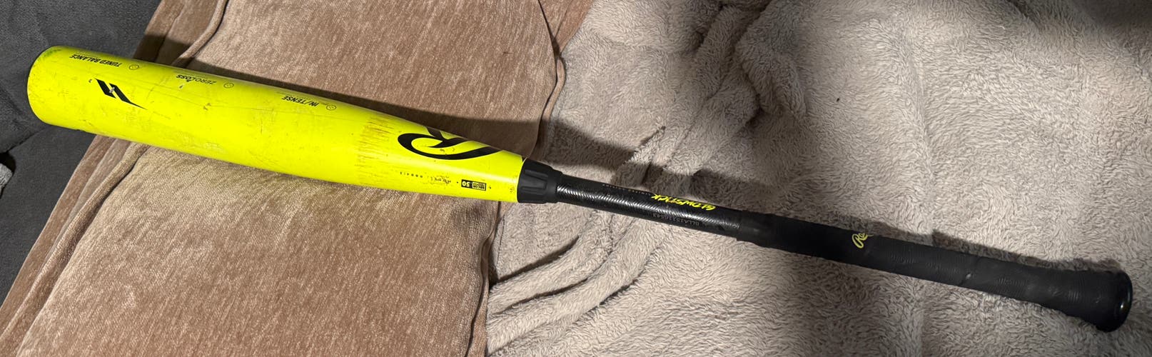 2024 Rawlings Icon Composite "Glowstick" BBCOR Certified Bat (-3) 30 oz 33" (Used)