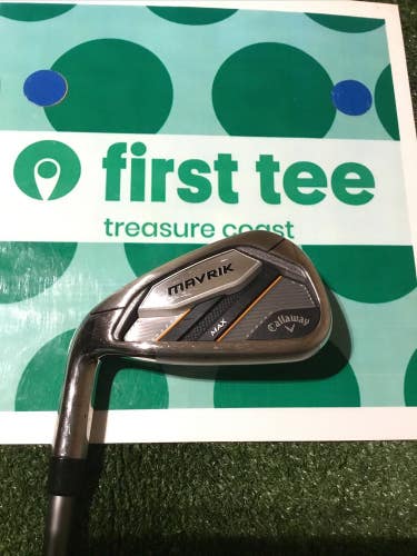 Callaway Left Handed Mavrik Max 7 Iron Regular Catalyst 65 Graphite (Demo Club)