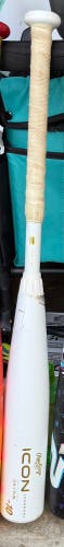 2024 Rawlings Icon Composite USSSA Certified Bat (-10) 17 oz 27" (Used)