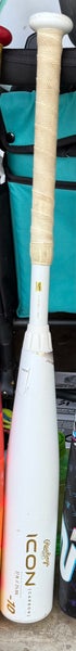 2024 Rawlings Icon Composite USSSA Certified Bat (-10) 17 oz 27" (Used)