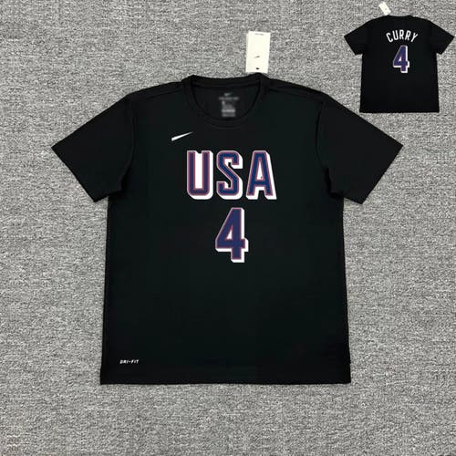 Nike USA Basketball Team Dri-FIT T-Shirt - Black #4