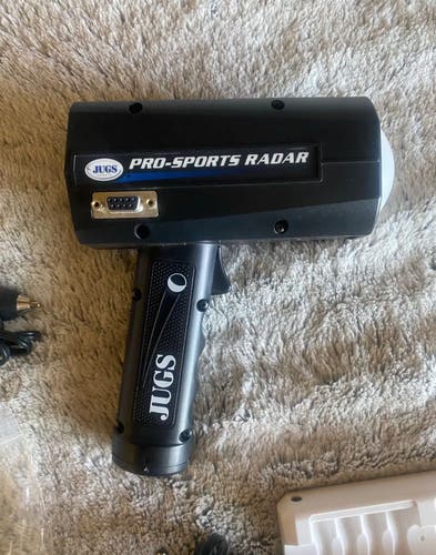 Jugs pitching radar gun