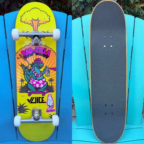 Narragansett Surf & Skate - Juice RAD-ZILLA Complete Skateboard 9.0” Ace Trucks