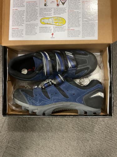 Used Specialized Bike Shoes Adult Royal Blue Senior 9 11614-S000239825