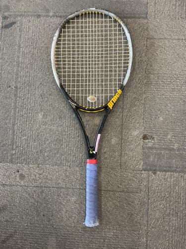 Used Prince PRECISION APPROACH TITANIUM Adult Tennis Racquet Black 4 5/8" 11614-S000239796