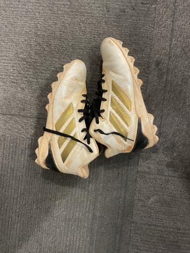 Used Adidas BASEBALL CLEATS BB/SB Cleats White Junior 04.5 11614-S000239763