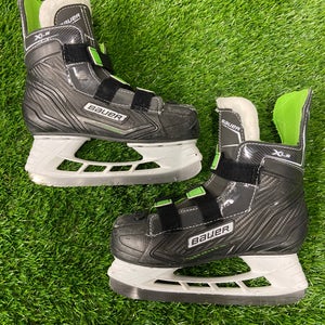 Junior Bauer XLS Hockey Skates Size 1.0 | D&R Regular Width (Used)