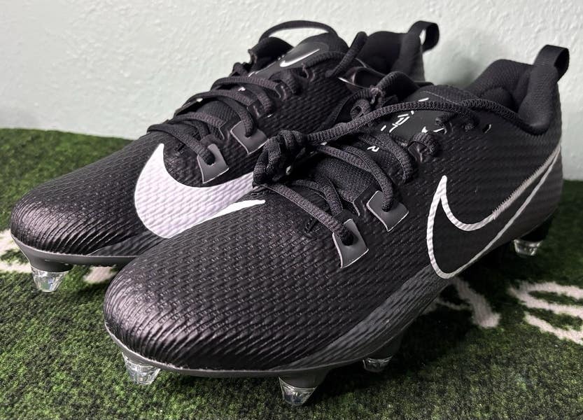 Size 10.5 Wide Nike Vapor Edge Speed 360 2 Detachable Black Cleats FJ7093-001 US Men main image 3