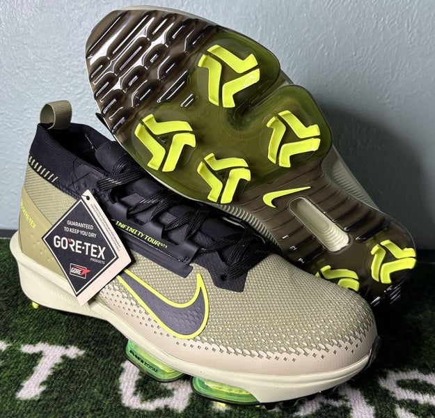 US Men’s 10.5 - Nike Infinity Tour 2 GORE-TEX “Dusty Olive Volt Black”