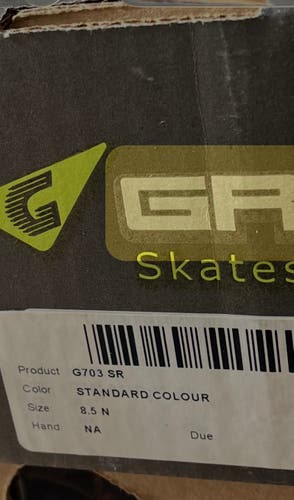 Graf Supra 703 Hockey Skates Narrow Width Size 8.5