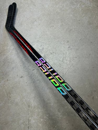 2 PACK 87 Flex Custom P28 Senior Bauer Nexus Sync Right Hand Hockey Stick (New) Pro Stock