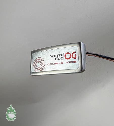 Right Handed Odyssey White Hot OG Double Wide 34.25" Putter Steel Golf Club