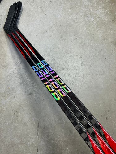 3 PACK 87 Flex Custom P28 Senior Bauer Nexus Sync Right Hand Hockey Stick (New) Pro Stock