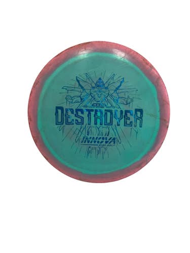Used Innova Halo Destroyer 163g Disc Golf Driver Carolina Blue 11692-S000154024