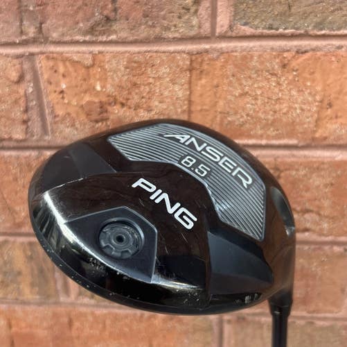 PING ANSER 8.5* Black Driver Motore Speeder Stiff Flex Graphite Shaft Golf Club