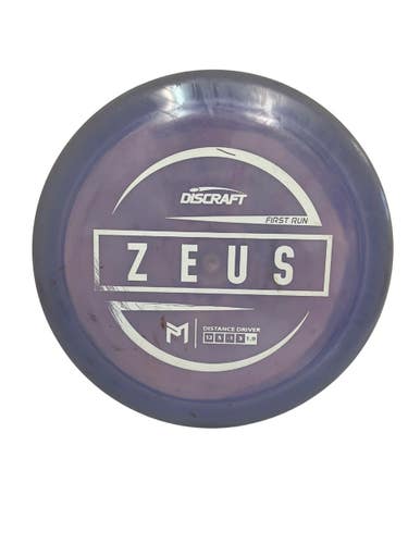 Used Discraft PM Zeus 174g Disc Golf Driver Purple 11692-S000154017