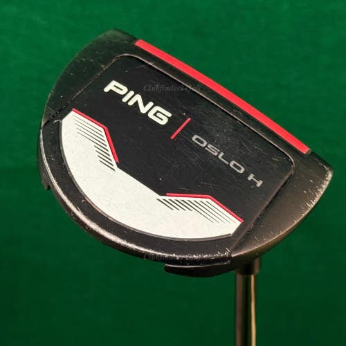 Ping 2021 OSLO H Black Dot 35" L-Neck Mallet Putter Golf Club w/ HC