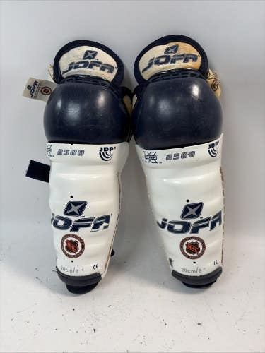 Jofa 2500 Hockey Shin Pads, 8"