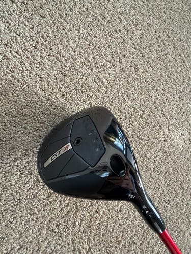 Men's Titleist GT3 Right Handed Fairway Wood Stiff Flex 3 Wood (Used)