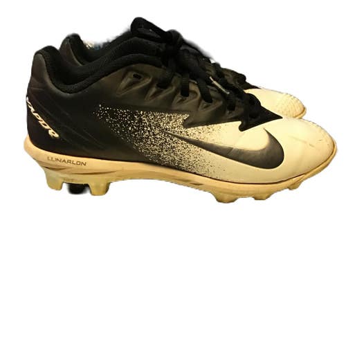 Used Nike 856495-002 BB/SB Cleats Black Junior 04.5 11730-S000072686