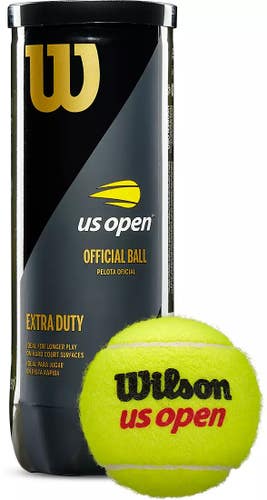 Used Wilson US OPEN 3-ball Tennis Canister 11692-S000151979