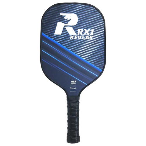 Used Champion Sports RHINO RX1 KEVLAR Pickleball Racquet Black And Royal Blue 11692-S000150166