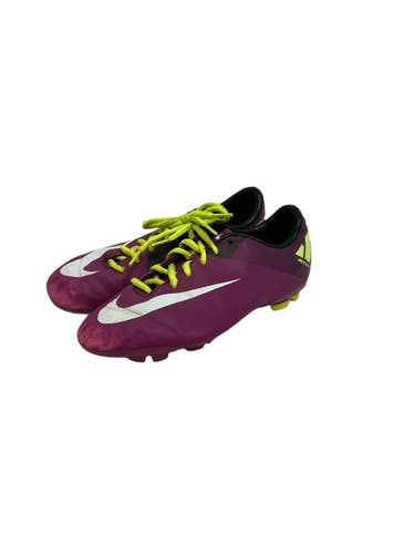 Used Nike MERCURIAL Soccer Cleats Purple Junior 04.5 11692-S000153997