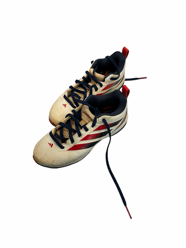 Used Adidas CLEATS BB/SB Cleats White Junior 02.5 11682-S000135292