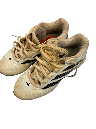 Used Adidas CLEATS BB/SB Cleats White Junior 03 11682-S000135316