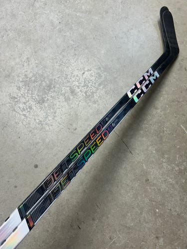 2 PACK 85 Flex P28M Senior CCM JetSpeed FT6 Pro Left Hand Hockey Stick Pro Stock (New)