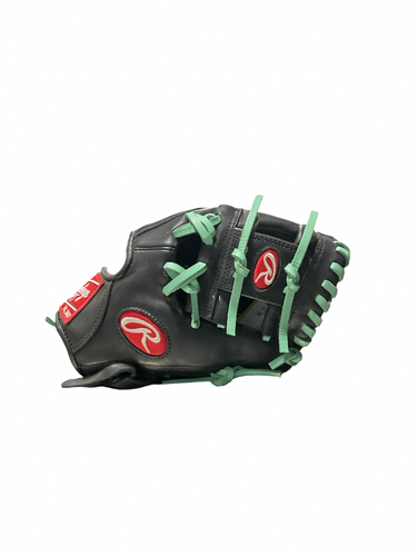Used Rawlings R9 BASEBALL GLOVE BB/SB Glove RH Throw Black 11" 11834-S000053683