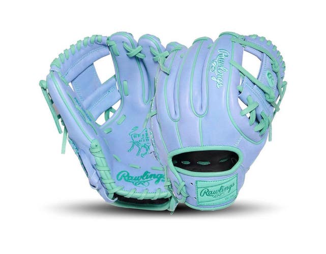 New HOH 11.5IN RHT BASEBALL GLOVE PERIWINKLE/MINT 11834-RAWR00750131