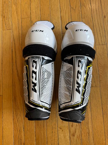 Senior CCM Tacks Classic Pro 13" Shin Pads (Used)