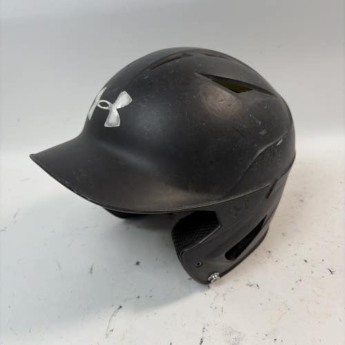 Under Armour UABH2-100 Baseball Helmet, Black, 6 1/2-7 1/2"