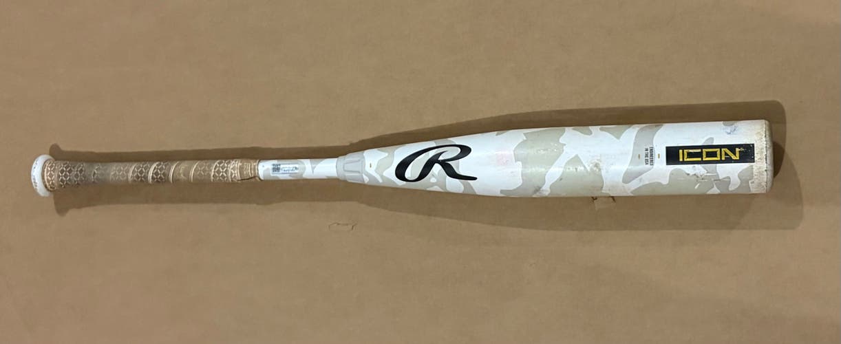 2025 Rawlings Icon Composite USSSA Certified Bat (-8) 22 oz 30" (Used)