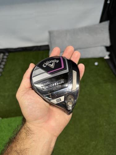 Ladies Callaway Big Bertha Reva 2023 3 Wood 18* Head Only RH No HC