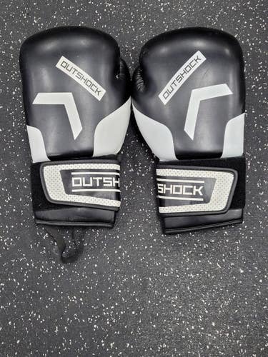 Used OUTSHOCK Boxing Gloves Black Senior 11849-S000041794