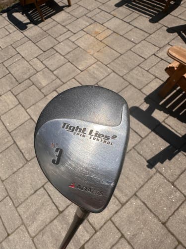 Men's Adams Tight Lies 2 Right Handed Fairway Wood Regular Flex 3 Wood (Used)